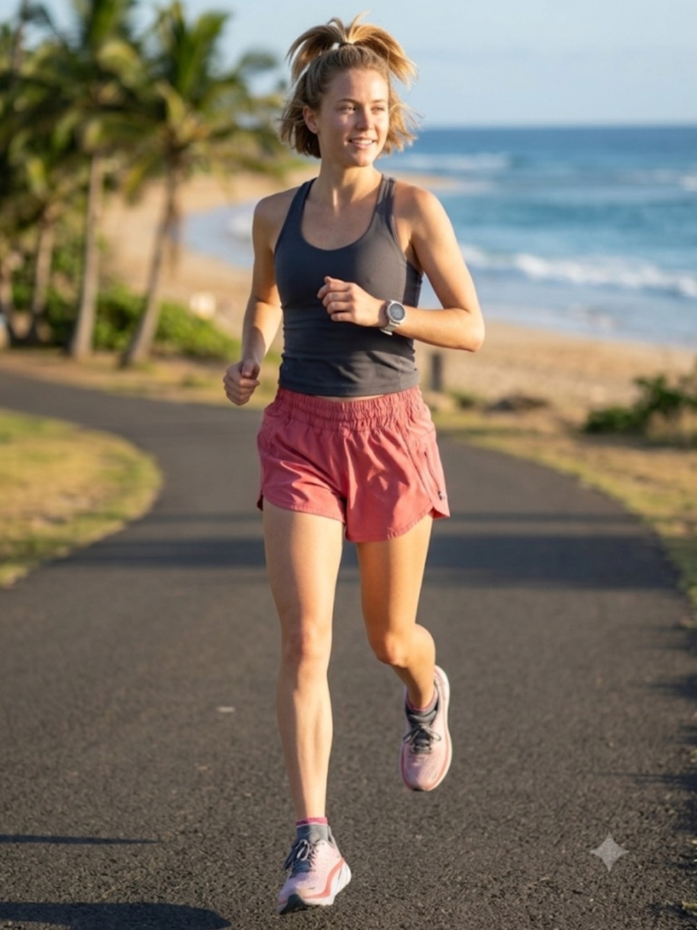 Lululemon Pink Tracker Short V 4" Lined Running Shorts Size 6